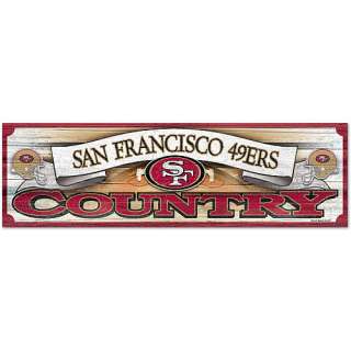 Wincraft San Francisco 49ers Country Wood Sign   
