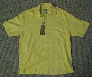   button down Leisure Silk shirt Small Medium Large XL 2XL NWT  