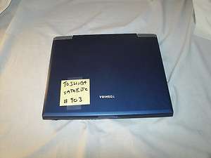 Toshiba Satellite   Computer Shell   Parts Only  