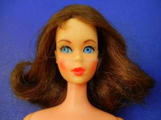Mod Vintage Brunette Flip TNT Barbie Doll #1160 Nice  