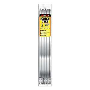  Pro Tie SS41W5 39 Inch Wide Stainless Steel Cable Ties, 5 