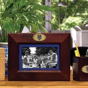 New York Mets Wooden Landscape Picture Frame  Sports 