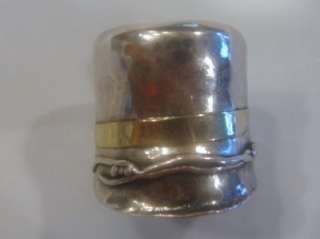 Handmade 14K+ .925 Silver Ring Designed by Poran Israel  