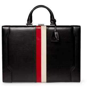  Accessories  Bags  Briefcases  Striped Leather 