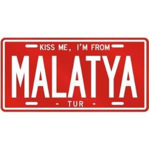 NEW  KISS ME , I AM FROM MALATYA  TURKEY LICENSE PLATE SIGN CITY 