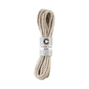  Canvas Corp Twisted Hemp Rope 7 Feet/Pkg Natural; 6 Items 