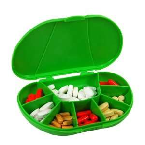  Travel Size Vita Carry 8 Compartment Pill Box Holds up to 150 Pills 