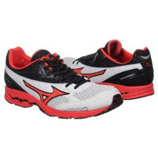 Athletics Mizuno Mens Wave Ronin 4 Wht/Spicy Red/Anthra Shoes 