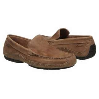 Mens Clarks Edwin Taupe Suede Shoes 