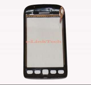   9860 Torch Digitizer Lens Glass Touch Screen Frame Front  