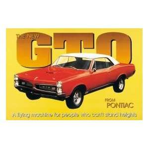 1967 GTO Metal Collector Sign