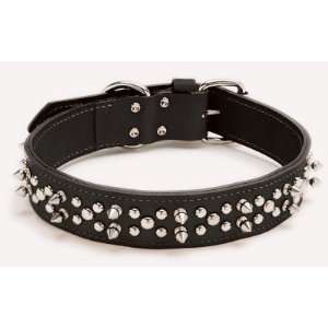 Coastal Pet Products CO11180 1.5 in. Double Spiked Leather Collar 2 22 