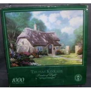  Thomas Kinkade SPRING AT STONEGATE Jigsaw Puzzle 1,000 