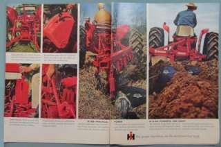 1964 IH 4 pg Tractor Ad featuring 504 & B 414 to 606 THE NEW ONES LONG 