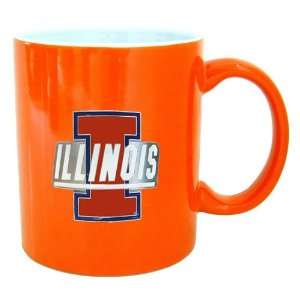  Illinois Fighting Illini NCAA 2 Tone Coffee Mug Sports 