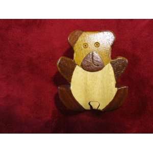  Teddy Bear Puzzle Box (Exotic Wood) 