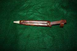   HUNTING KNIFE LEATHER GERMAN 1950s UNUSUAL SOLINGEN DALE PRODUCTS NICE