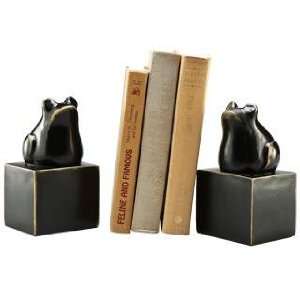  Contemporary Frog Bookends