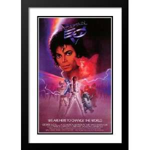  Captain EO 20x26 Framed and Double Matted Movie Poster 