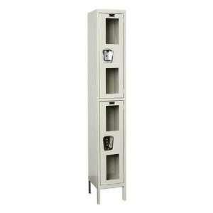  Hallowell Safety View One Wide Double Tier Lockers 