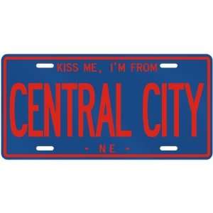   CENTRAL CITY  NEBRASKALICENSE PLATE SIGN USA CITY