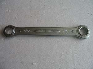 NOS Duro Indestro 5/8X3/4 Ratcheting Box End Wrench  