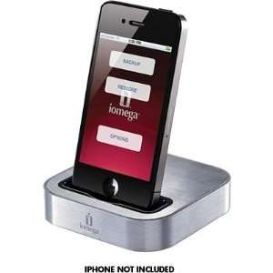 Iomega SuperHero Backup & Charger for iPhone Includes a 4GB SD Card 