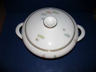 ROSENTHAL KPM KRISTER SOUP TUREEN ABSTRACT LEAVES  