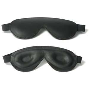  Black Leather Blindfold