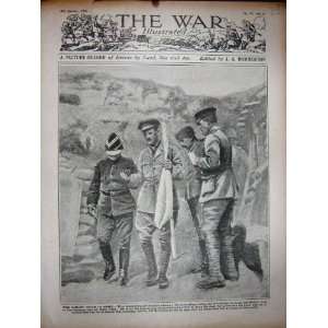   WW1 1916 Turkish Officer Blindfold Gaba Tepe British