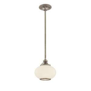   Canton 9809 OB Mini Round (10H x 9W) 100 watt Pendant in Old Bronze