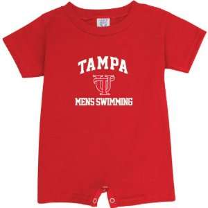  Tampa Spartans Red Mens Swimming Arch Baby Romper Sports 
