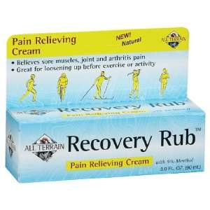  All Terrain   Recovery Rub, 3 oz cream Health & Personal 