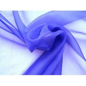  Sparkle Organza Fabric   Purple, 60