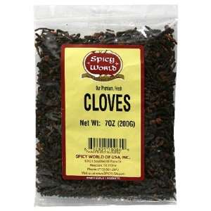 Spicy World Cloves Whole, 7 Ounce Bags (Pack of 6)  