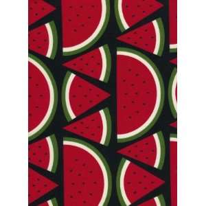  Hoodies Collection WATERMELON Black C8384 Fabric By the 