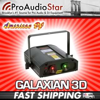 American DJ Galaxian 3D Laser Stage DJ Light PROAUDIOSTAR  