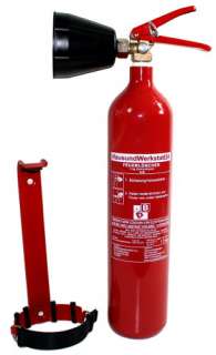 Kohlendioxid Feuerlöscher CO2 Löscher 2kg Schneerohr  