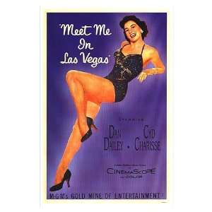  Meet me in Las Vegas Movie Poster, 11 x 17 (1956)