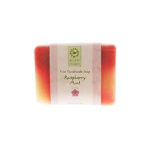  Desert Essence Raspberry Mint Handmade Soap   6 x 3.5 oz 