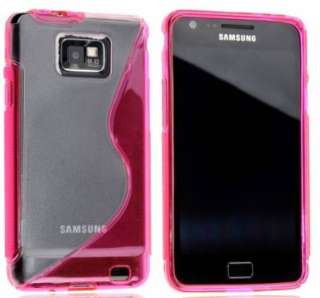 Schutzhülle/Case Cover f. Samsung Galaxy S II ROT, BLAU o SCHWARZ in 