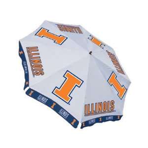   Umbrella 10ft Market/Patio Umbrella   U Of Illinois   NCAA Col Sports