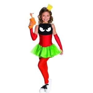  Girls Marvin the Martian Costume Size X large, 14 16 Toys 