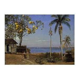  Albert Bierstadt   Tropical Scene Giclee