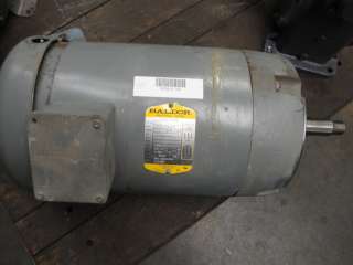 This auction is for 1 Baldor 10 hp motor frame 215TCZ 3 ph 208 230/460 