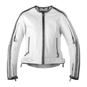 POWER TRIP VINTAGE LEATHER WOMEN JACKET WHITE BRAND NEW SELECT YOUR 
