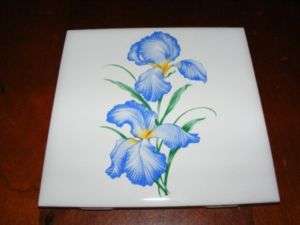 Blue Iris Tile~Made in Japan  