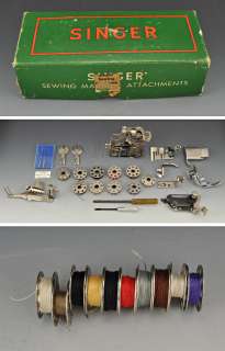 1956 Singer Featherweight 221 Sewing Machine Original Box 