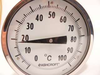 Ashcroft Bimetal Thermometer Series EL 50EI60E090  