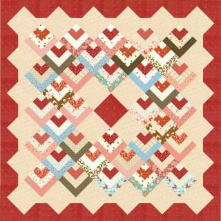 Pieces From My Heart Red Hots quilt pattern  